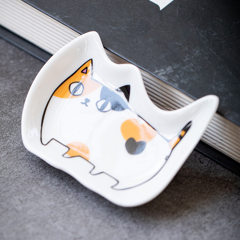 Gohobi Cat Sauce Plate