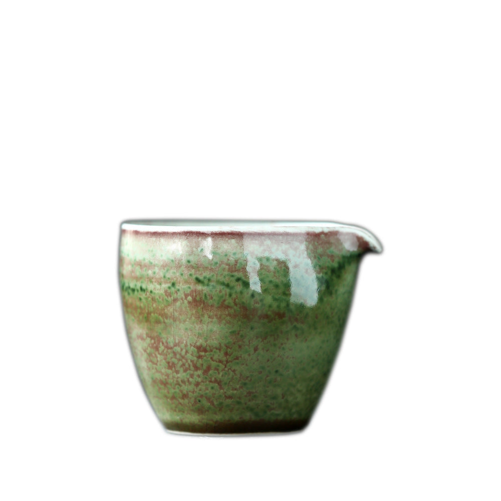 Gohobi Handmade Ceramic Soda Green Pitcher