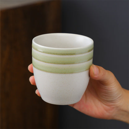 Petite tasse en céramique fraîche ins vent tasse à eau de thé de l'après-midi tasse à café concentrée transfrontalière de haute valeur tasse simple vent facile