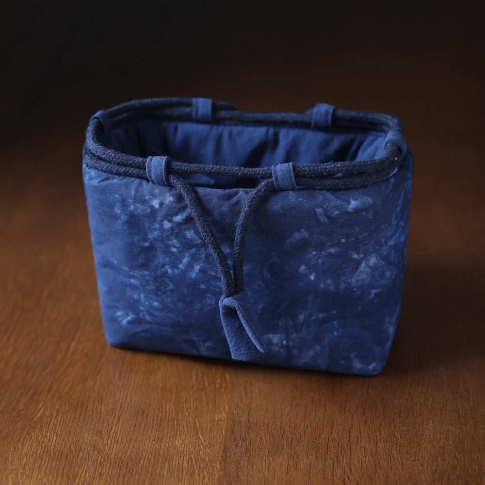 Gohobi Large Dyed Fabric Teaware Storage Travel Bag