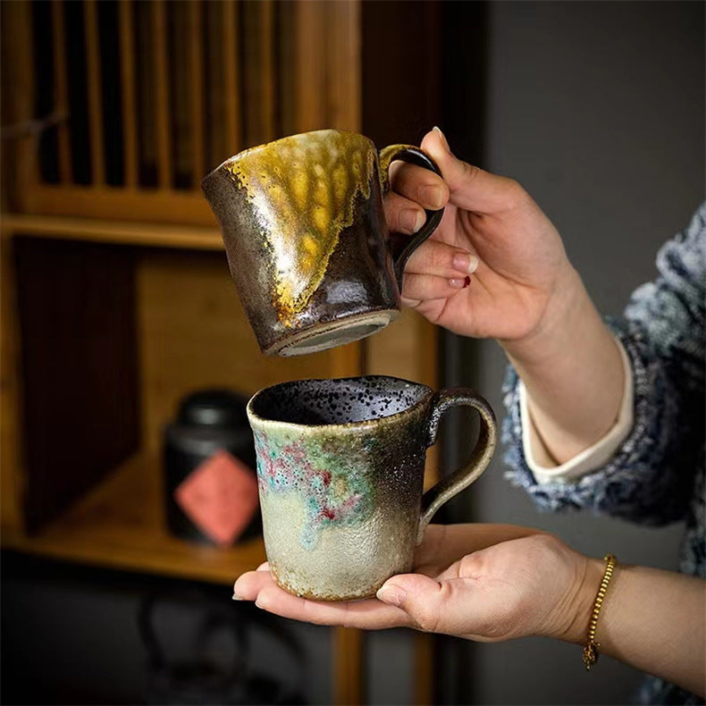 Gohobi Handmade Colourful Stoneware Coffee Mug