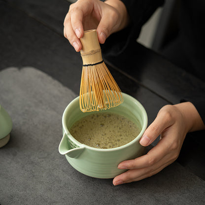 Ensemble de bols à matcha en céramique colorée Gohobi