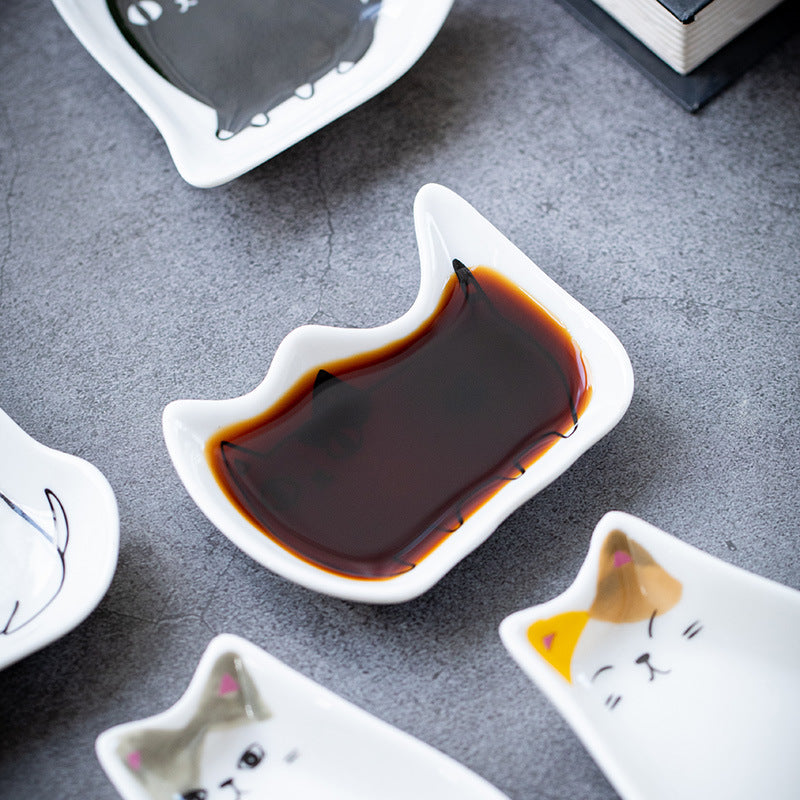 Gohobi Cat Sauce Plate