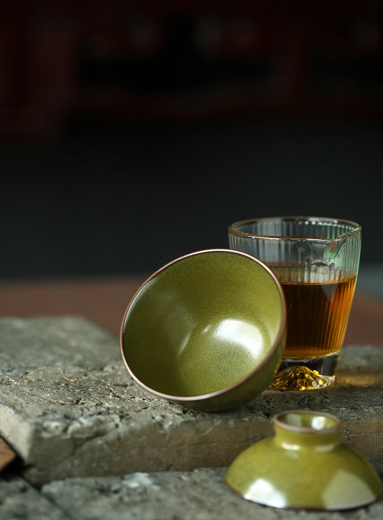 Gohobi Handmade Special Tea Green Gaiwan