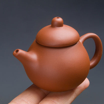 Gohobi Handmade Ceramic YiXing Clay Mini Teapot Ornament Tea pet