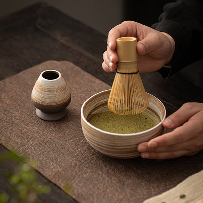 Ensemble de bols à matcha en céramique classique Gohobi