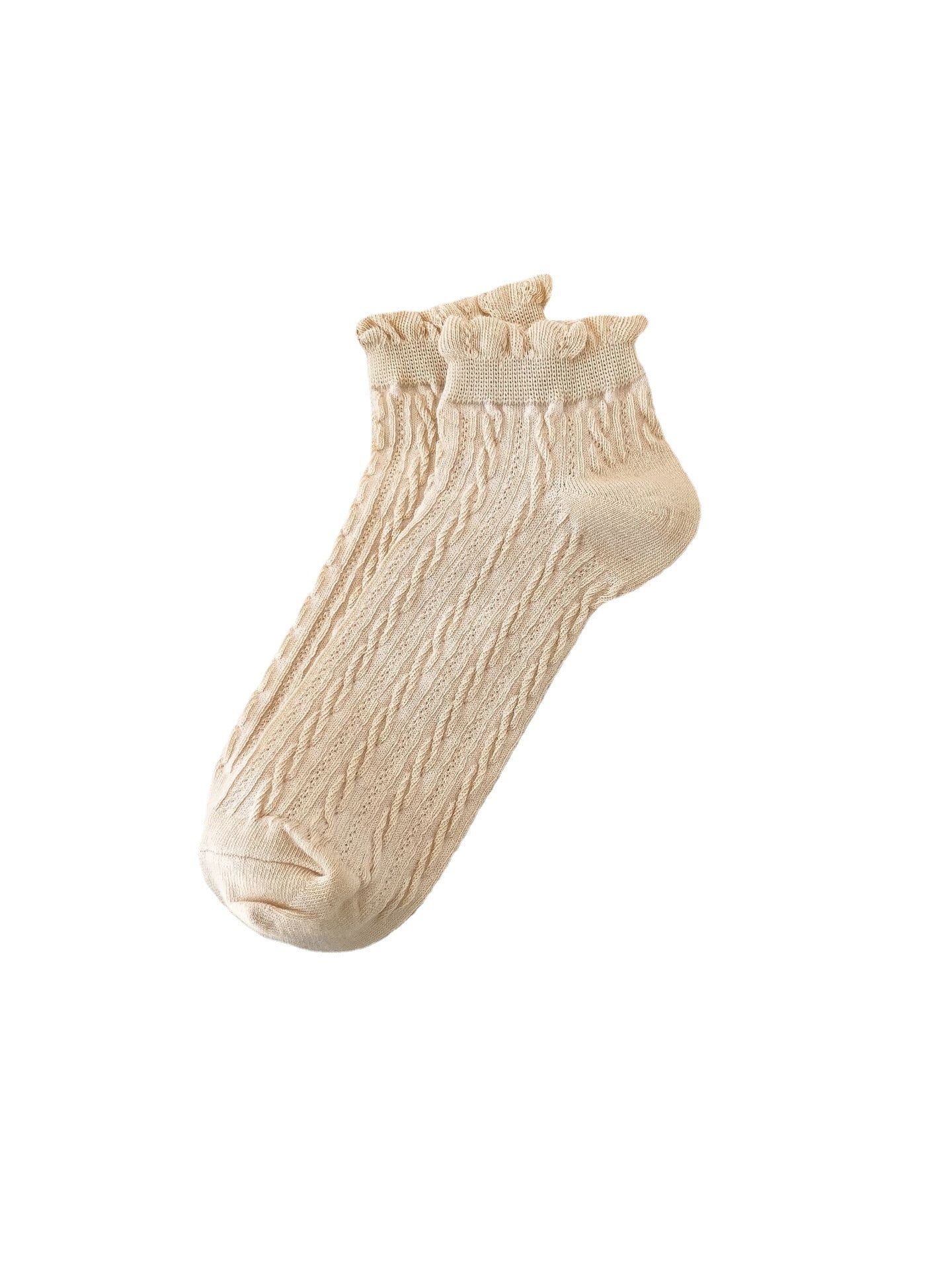 SummerBloom Women's Cotton Mary Jane Lace Socks