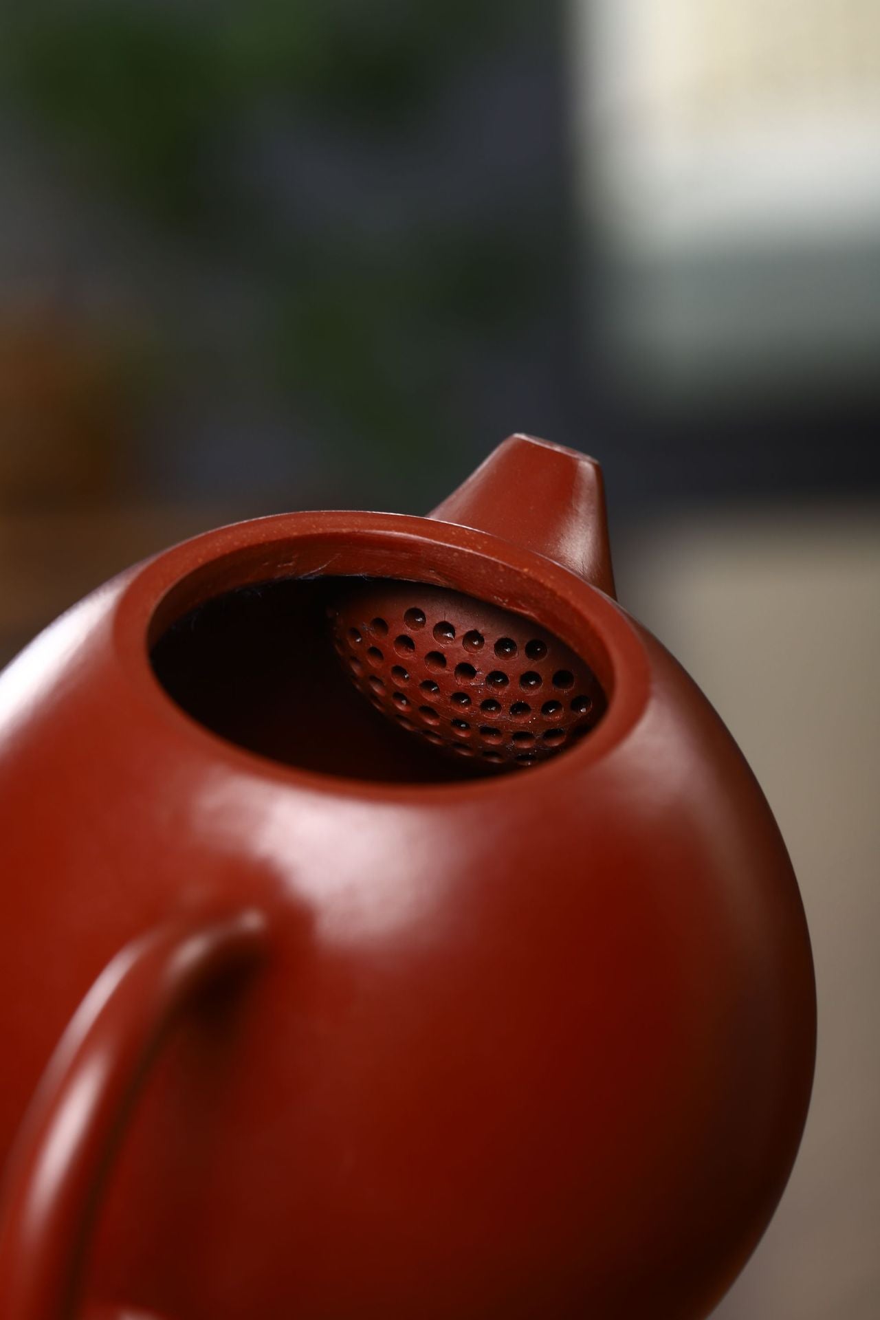 Gohobi Yixing Red Clay Dragon Egg Teapot