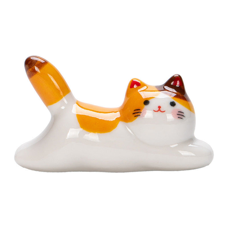 Gohobi Colourful Cat Chopstick Rest