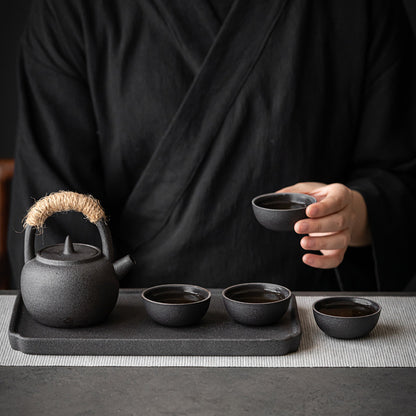 Gohobi Handmade Japanese Style Ceramic Tea Set