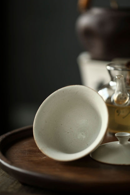 Gohobi Jingdezhen Artisan Japanese-Style High-Footed Gaiwan