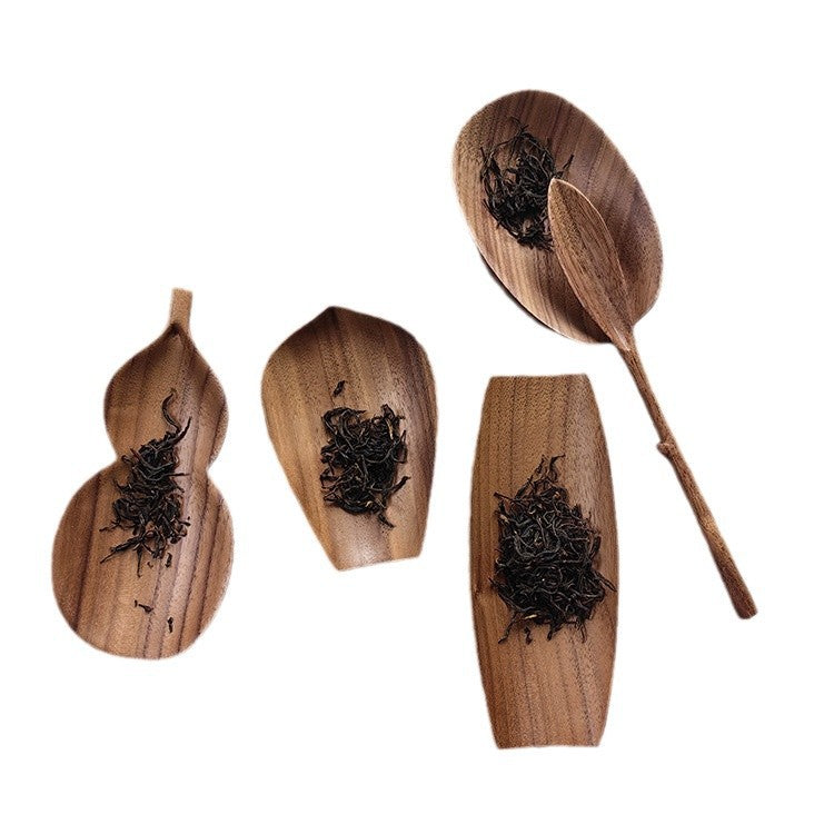 Gohobi Handmade Walnut Gongfu Tea Spoon 001