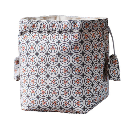 Sac de voyage de rangement pour théière à motifs floraux et pots Gohobi