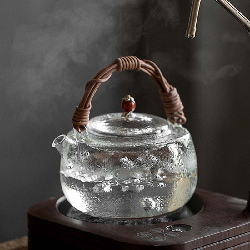 Electric glass teapot best sale