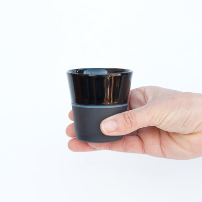 [Sue Ure x Gohobi] Black porcelain Small beaker