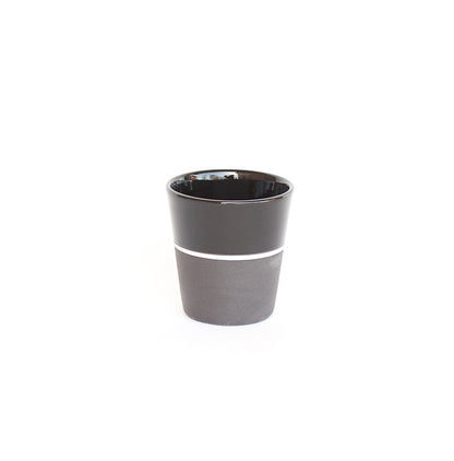 [Sue Ure x Gohobi] Black porcelain Small beaker