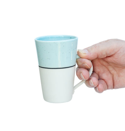 [ Sue Ure x Gohobi] White porcelain Tall Mug