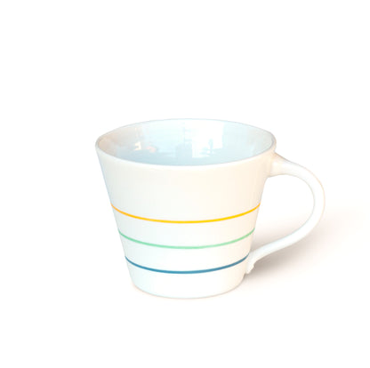 [Sue Ure x Gohobi] White porcelain Wide mug