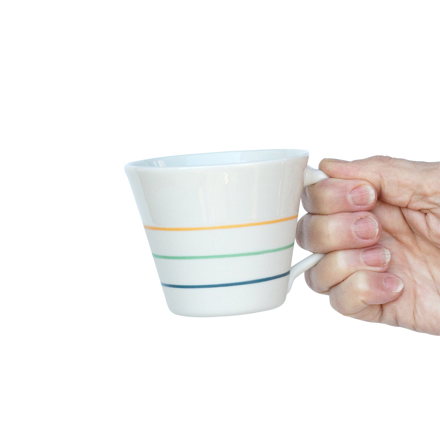 [Sue Ure x Gohobi] White porcelain Wide mug