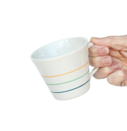 [Sue Ure x Gohobi] White porcelain Wide mug