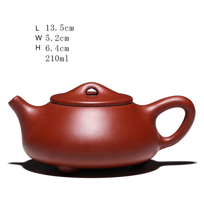 Gohobi Yixing Clay Stone Ladle Teapot