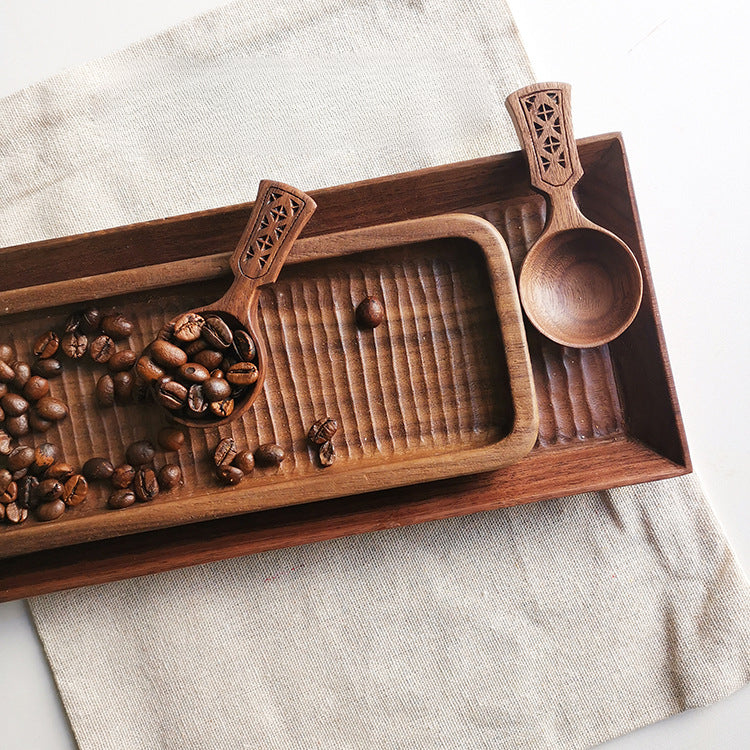 Gohobi Handmade Walnut Coffee Bean Measuring Spoon 005