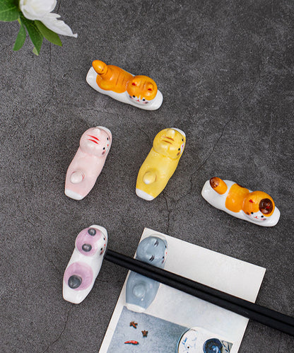 Gohobi Colourful Cat Chopstick Rest