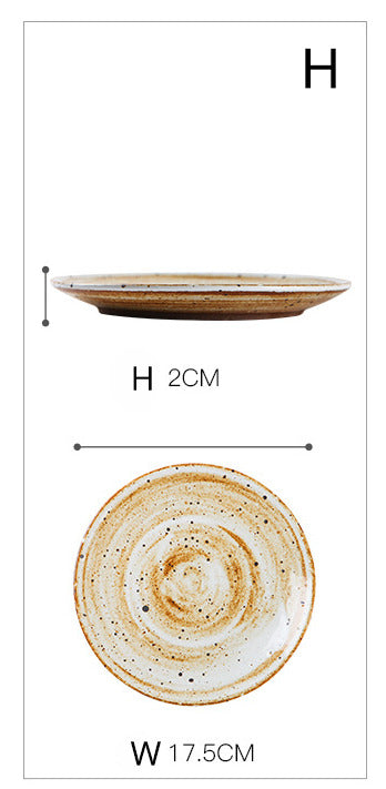 Gohobi粗陶餐具組-復古創意飯碗