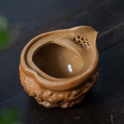 Gohobi Purple Clay Walnut Gaiwan Hohin Teapot