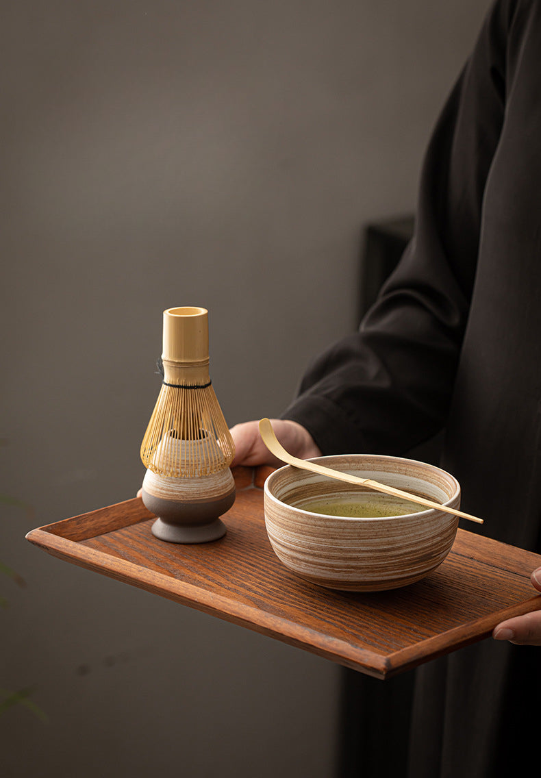 Ensemble de bols à matcha en céramique classique Gohobi