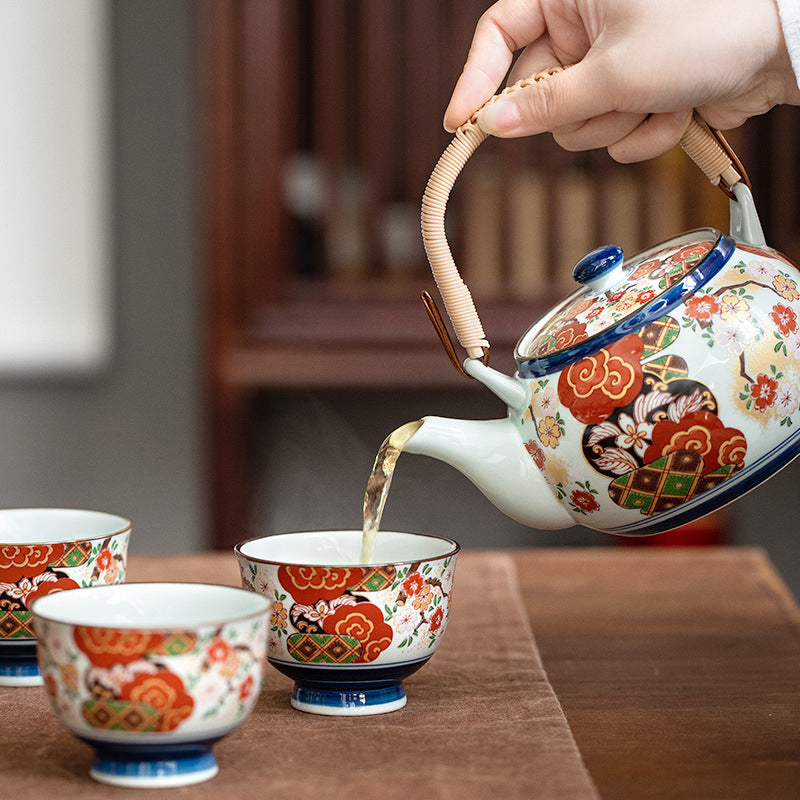 Gohobi Japanese Ancient Imari Tea Set