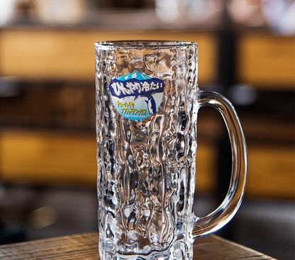 Gohobi Japanese Sasaki Crystal Beer Mug