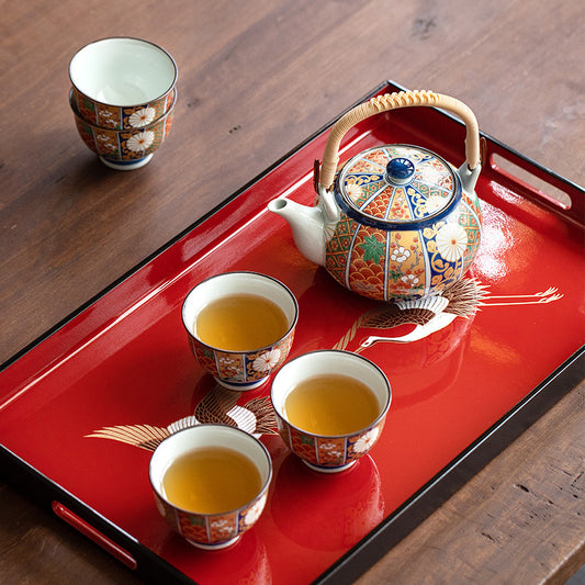 Gohobi Japanese Ancient Imari Tea Set