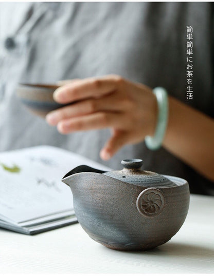 Gohobi Ceramic gaiwan set Chinese Gongfu tea travel tea sets handmade gift set Japanese Chado