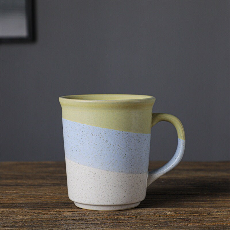 Gohobi handmade stoneware Coffee cup Japanese vintage style coffee mug