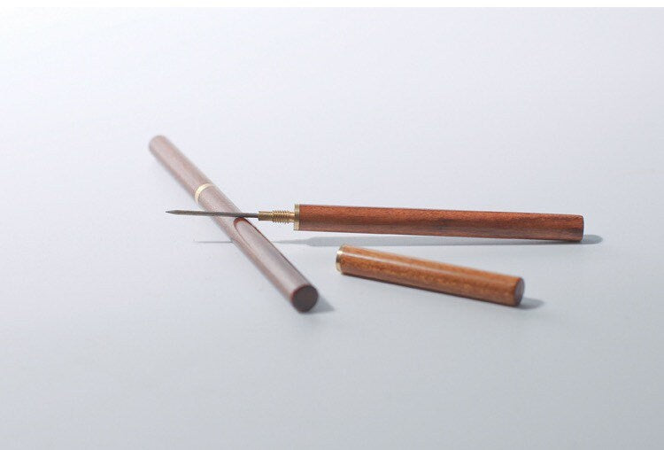 Gohobi wooden incense hole cleaning needle, incense clean up tool, use for stick incense burner clean up