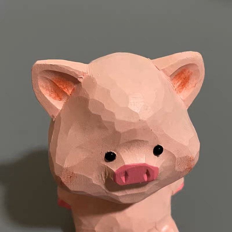 Wooden pig 2024